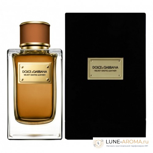 DOLCE & GABBANA Velvet Exotic Leather