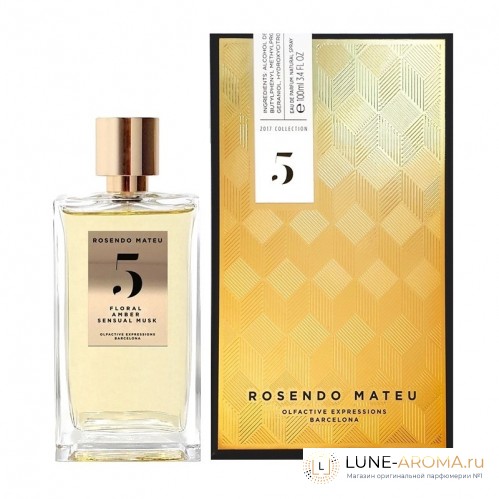 Rosendo Mateu Olfactive Expressions Rosendo Mateu Nº 5 Floral, Amber, Sensual Musk